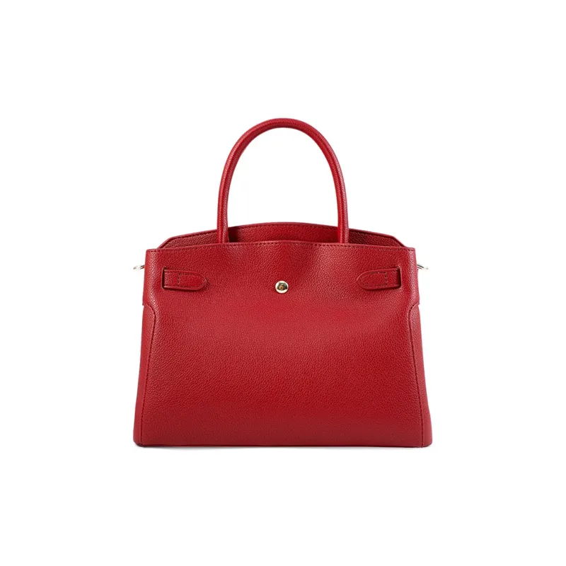Vigno Synthetic Leather Shoulder Bag Crossbody Bag Handbag Regular Women's Khaki/Brown/Red/Black-17