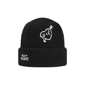 FILA Sheep Wool Beanies Unisex Black