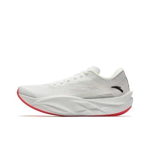 Anta C202 6.0 Anti Slip Wear Resistant Low Top Training Running Shoes Women's White Black Red
