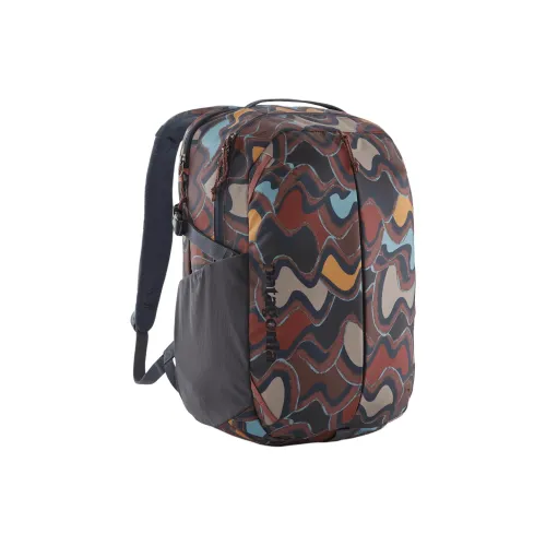 Patagonia Recycled Polyester Backpack Unisex Red Algae Fuchsia