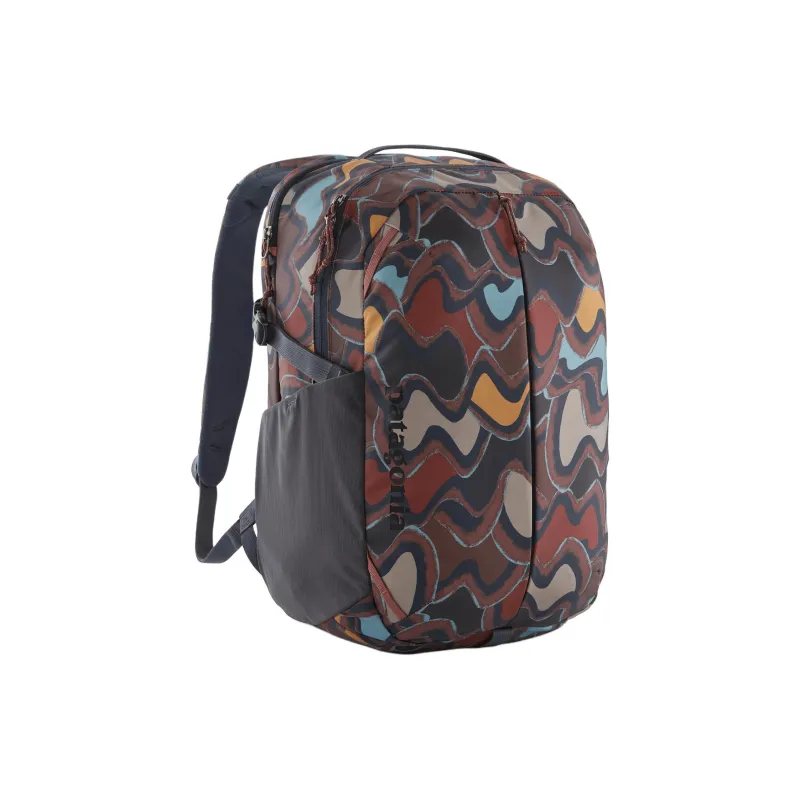 Patagonia Recycled Polyester Backpack Unisex Red Algae Fuchsia-0