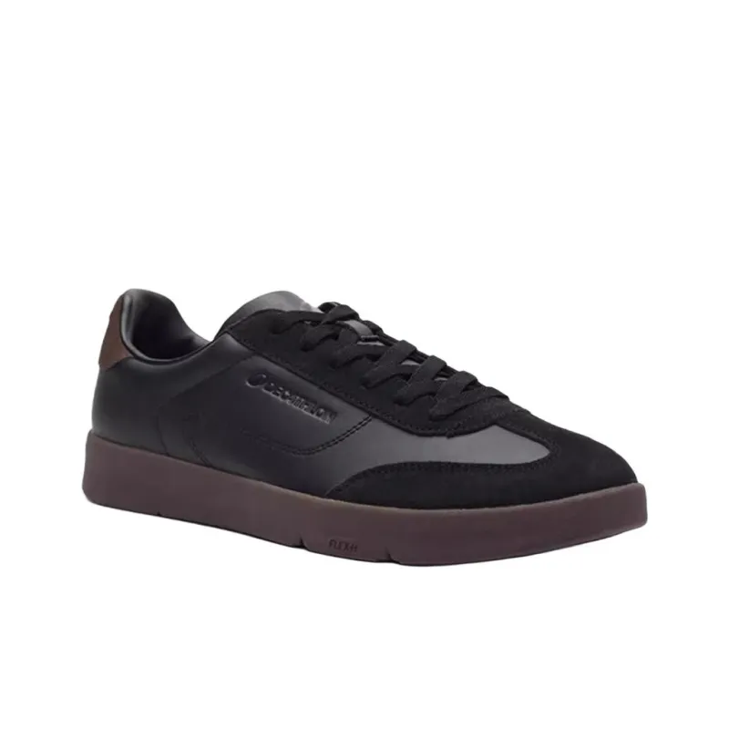 DECATHLON Anti Slip Wear Resistant Low Top Skateboard Shoes Men's Black-1