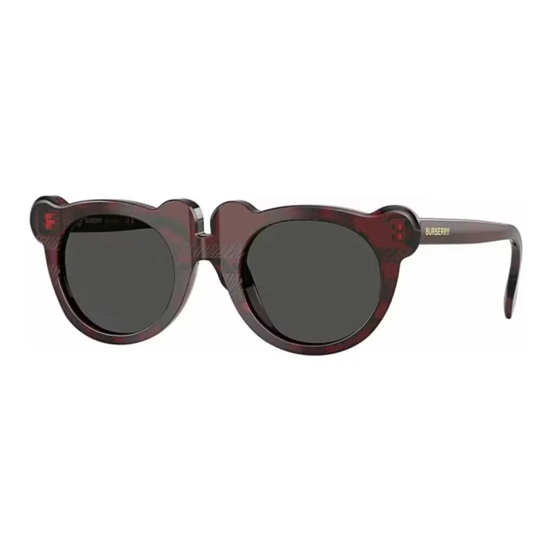 Burberry Plastic Irregular Shape Sunglasses Kids' Brown-0