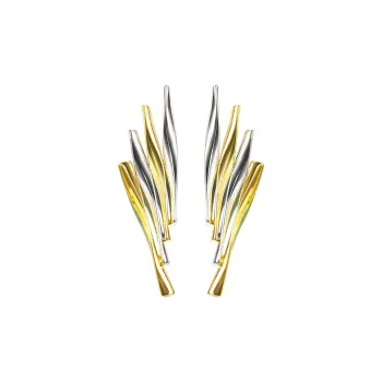 Sanpowa Copper Alloy Earrings Women's