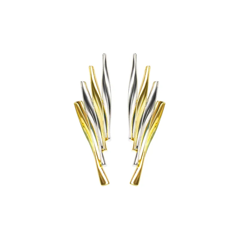 Sanpowa Copper Alloy Earrings Women's-0