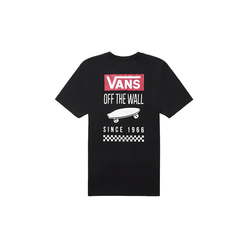 Vans TEE SSOFF THE WALL Regular T-Shirt Women's Black-1