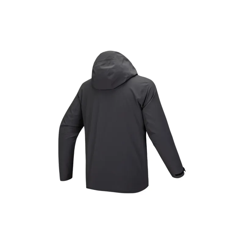 Anta Variety Training Collection Waterproof And Wear resistant Windbreaker Jacket Men's Smoke Black Gray-1