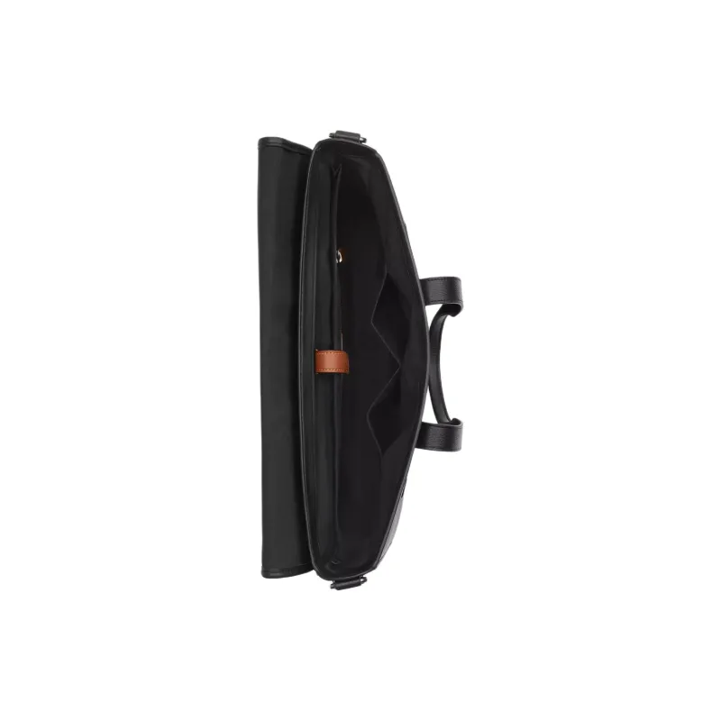 COACH Sullivan Coated Canvas Shoulder Bag Crossbody Bag Handbag Large Size Men's Black Gray Color-2
