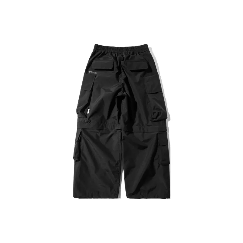 Phenix x Clesste FW24 WINDSTOPPER® By GORE-TEX LABS 2WAY CITY MILITARY Cargo Pants Unisex Black-1