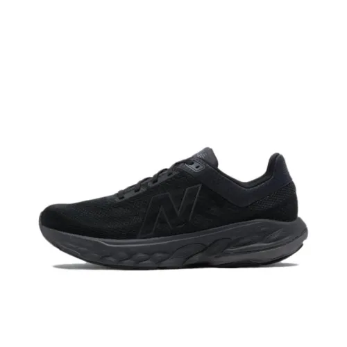 New Balance Anti Slip Wear Resistant Low Top Casual Running Shoes Men's Black