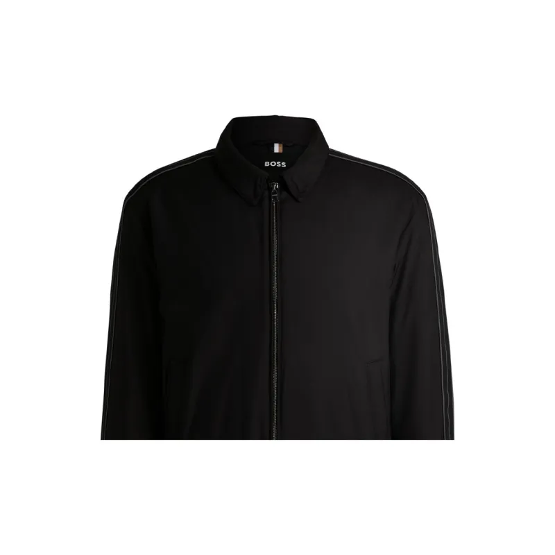 HUGO BOSS Zip Up Shirt Jacket-4
