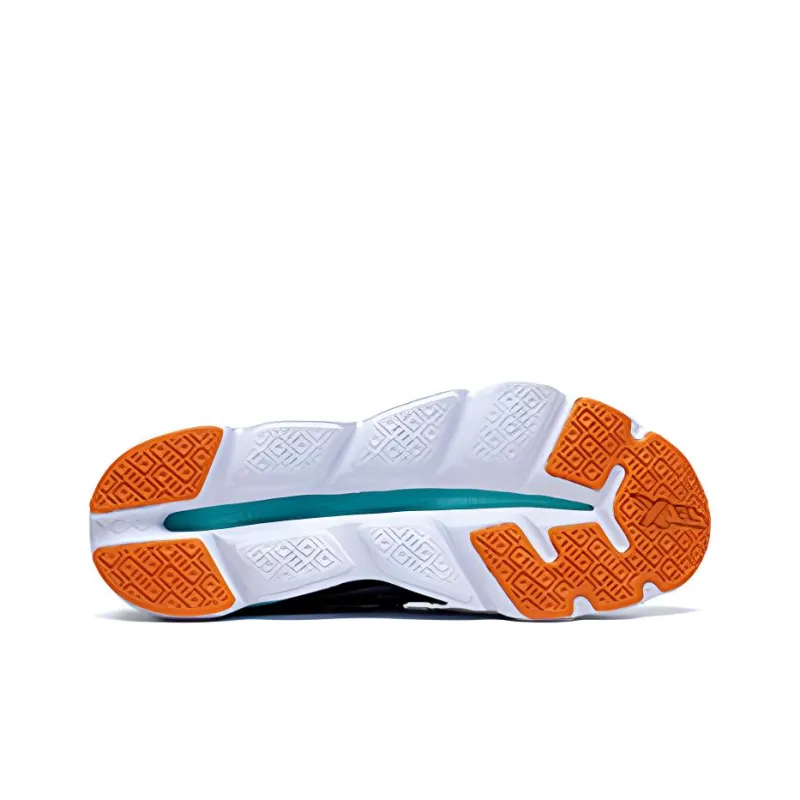 XTEP Cushioning Anti-Slip Wear-Resistant Breathability Low-Top Running Shoes Men's Green Orange Black RotPRO-4