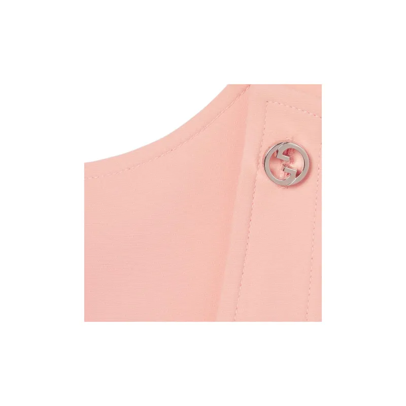 GUCCI SS25 Sleeveless Dress Women's Pink-6