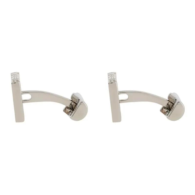 FERRAGAMO Brass Cufflinks Men's Silver-2