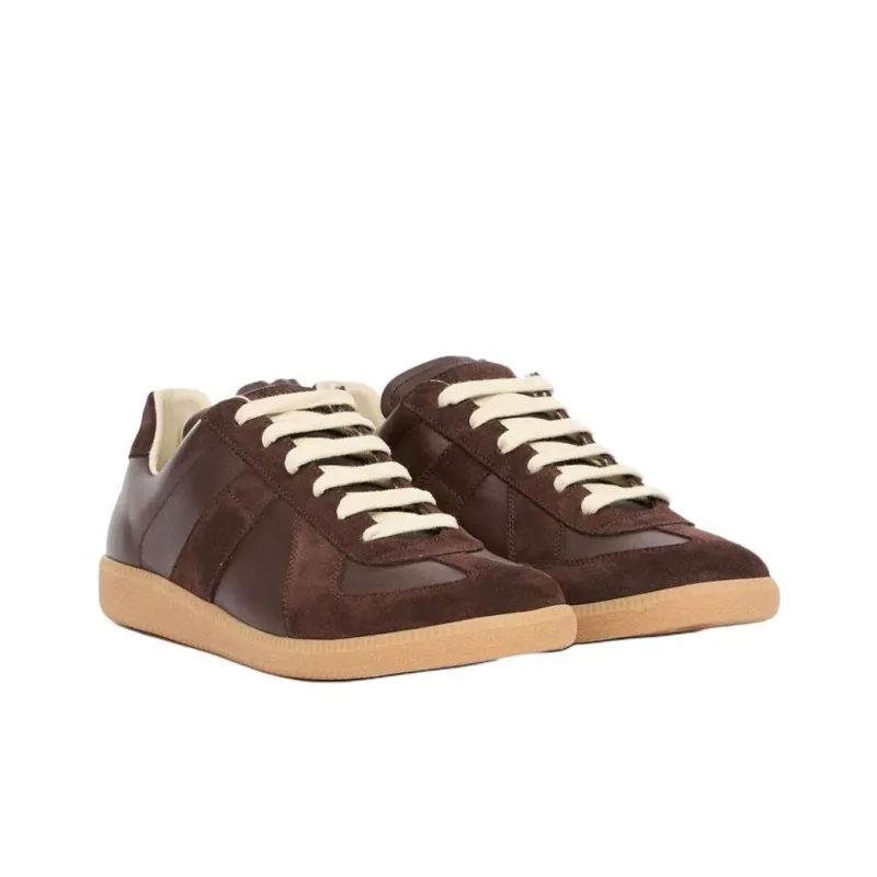 Maison Margiela Replica Low Top Skateboard Shoes Women's Brown-2