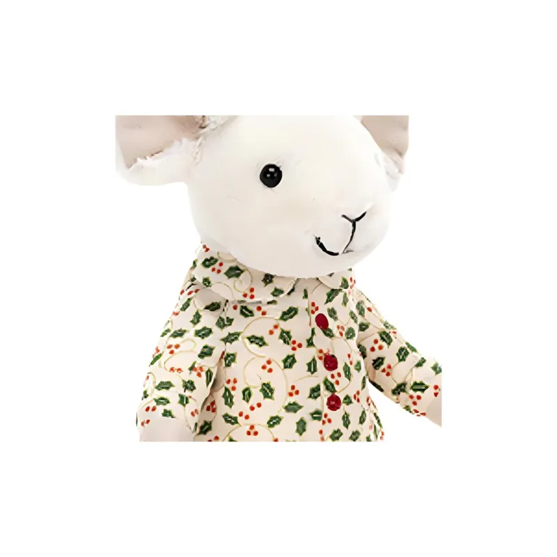 JELLYCAT Forest Animal Collection Happy Mouse Dolls Plush Doll 18CM High-2