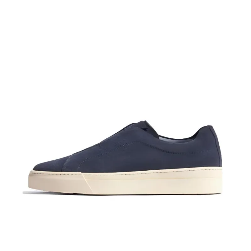 SCAROSSO Luca Slip on Suede Sneakers-0