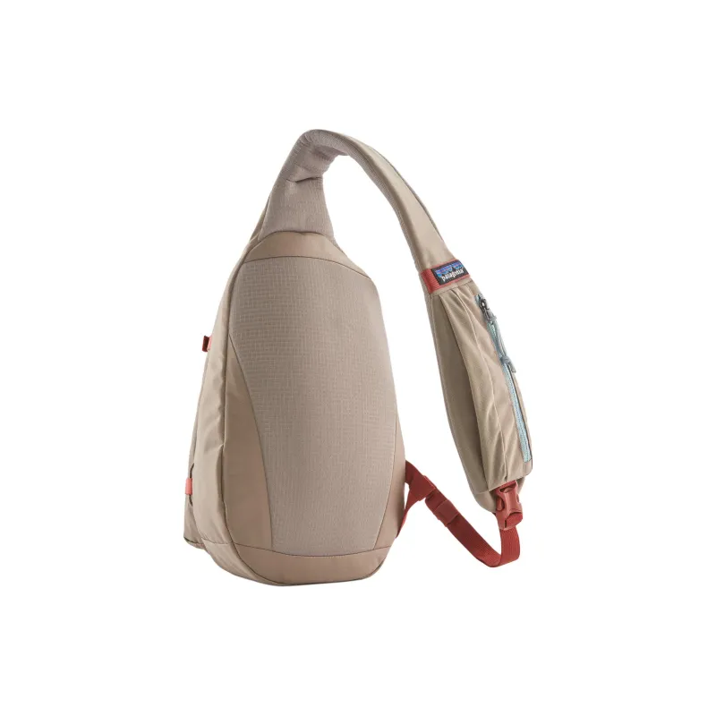 Patagonia Recycled Polyester Shoulder Bag, Sling Bag Regular Unisex Seabird Gray-1