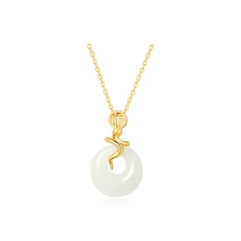 Happy Tide Chalcedony Necklaces Women's