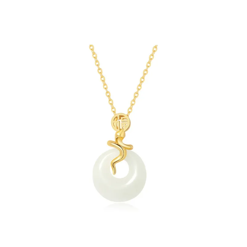 Happy Tide Chalcedony Necklaces Women's-0