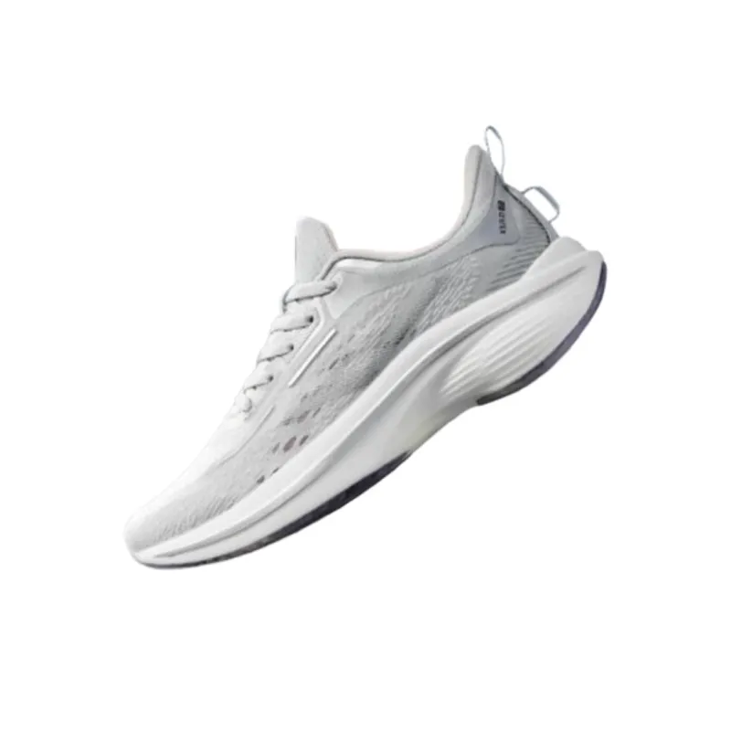 Erke Cushioned Slip Resistant Abrasion Resistant Low Top Casual Running Shoes Women's Pencil Gray-2