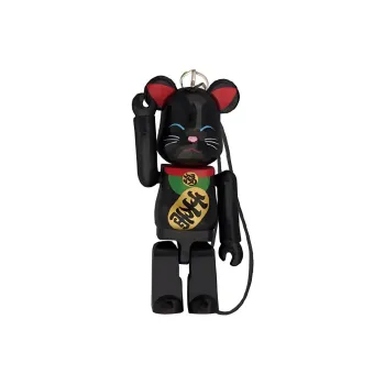 BE@RBRICK HAPPY Black Trendy Figures