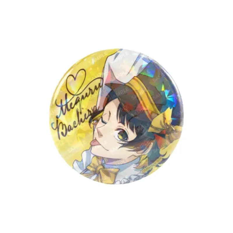 ANIQUE Blue Lock Maid Wolf Coffee Shop Badges-2
