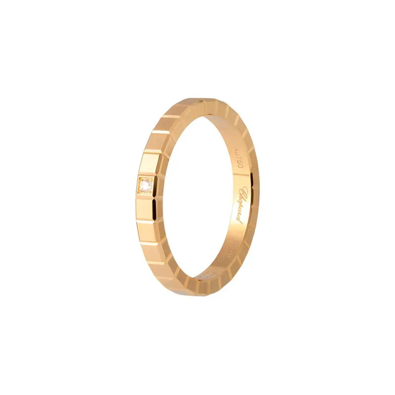 Chopard 18kt Yellow Gold Ice Cube Pure Diamond Ring-3