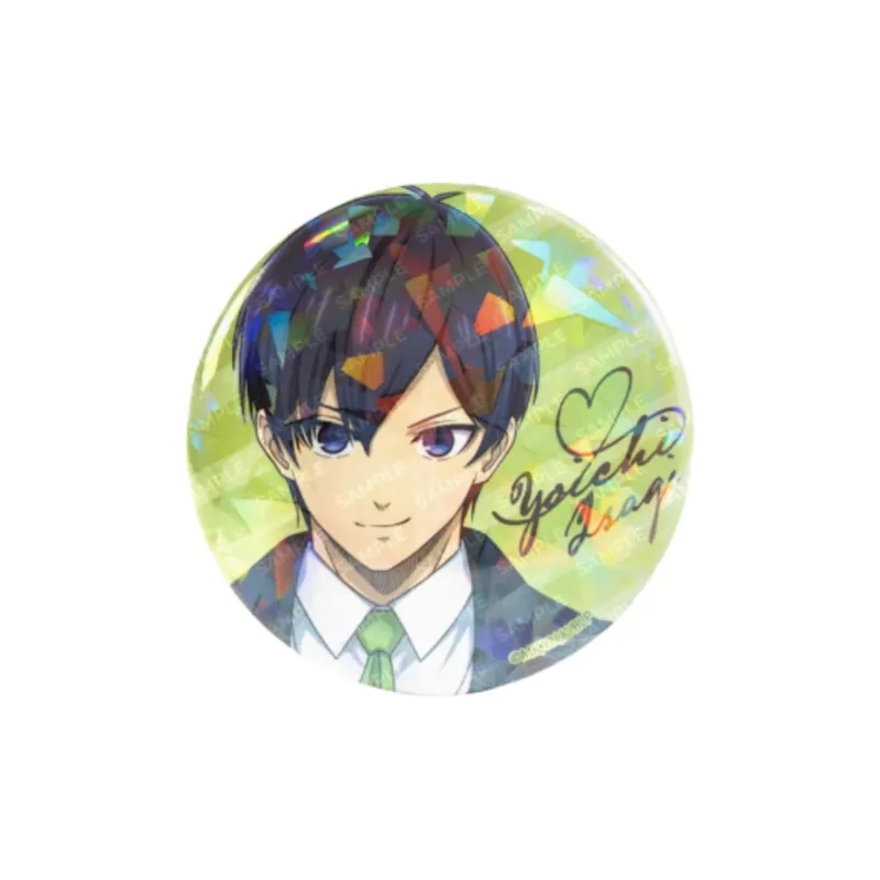 ANIQUE Blue Lock Maid Wolf Coffee Shop Badges-3