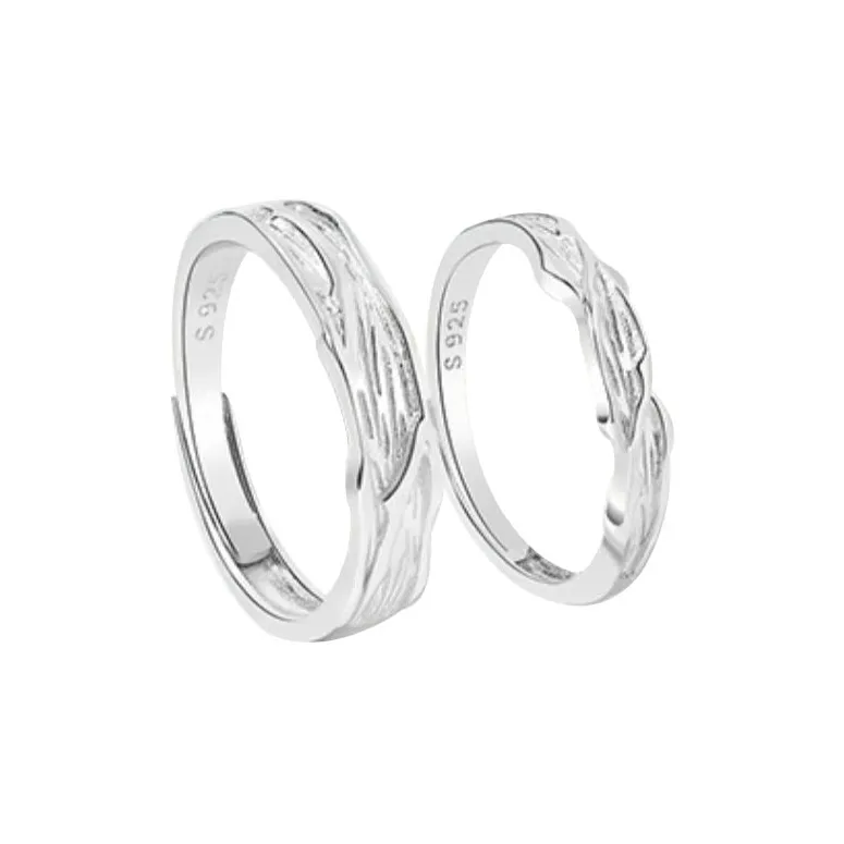 CHINA GOLD S925 Silver Rings Unisex-0