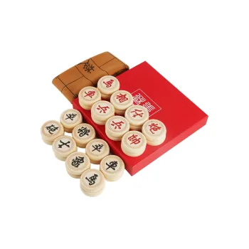 Miao Ji Solid Wood Chinese Chess Size 70 Birch Brogues Board Games