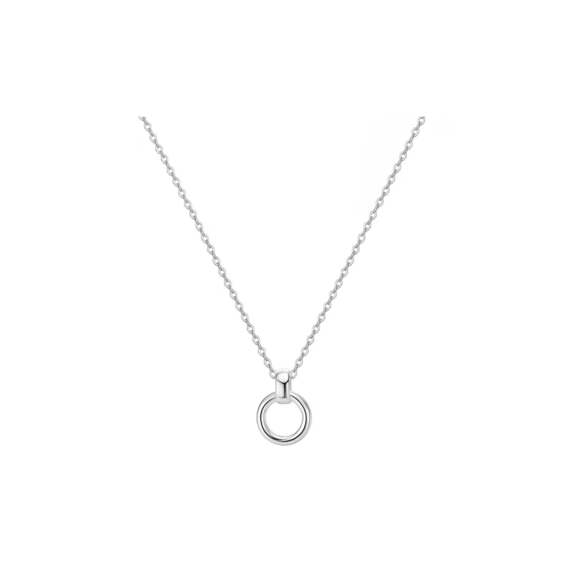 Heart Grass 999 Fine Silver Necklaces Women's-0