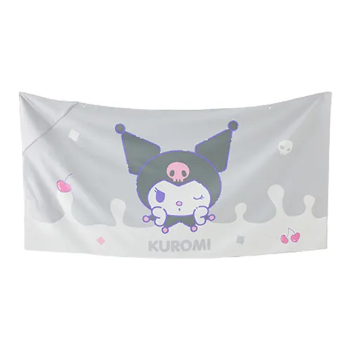 Sanli x SANRIO Kuromi Pompompurin Bath Towel