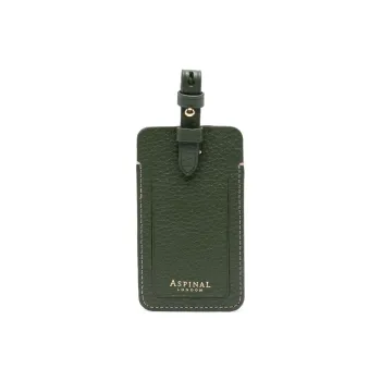 Aspinal Of London Calfskin Keychains Men's Green