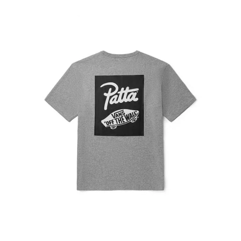 Vans x PATTA TEE SS T-Shirt Unisex Gray-1