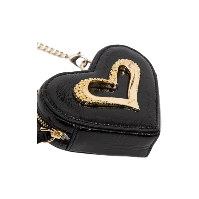 PINKO Heart shaped Cross Body Bag-1