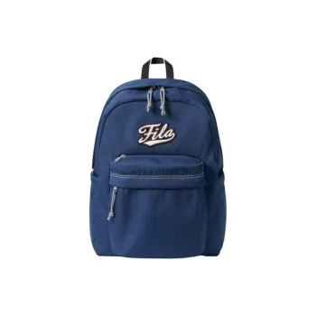 FILA Polyester Backpack Unisex Marine Blue