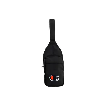 Champion Fabric Crossbody Bag, Shoulder Bag, Sling Bag Regular Unisex Black