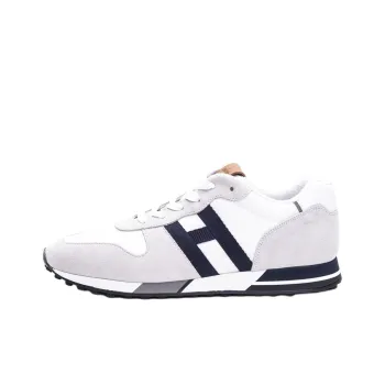 HOGAN H383 Low Top Casual Shoes Men's White