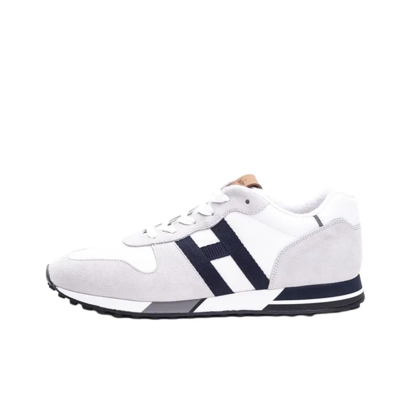 HOGAN H383 Low Top Casual Shoes Men's White-0
