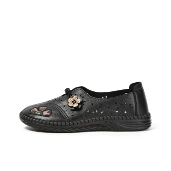 Old Meihua Casual Single Shoes Women's Black