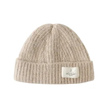 Caramella Polyester Beanies Unisex Oat
