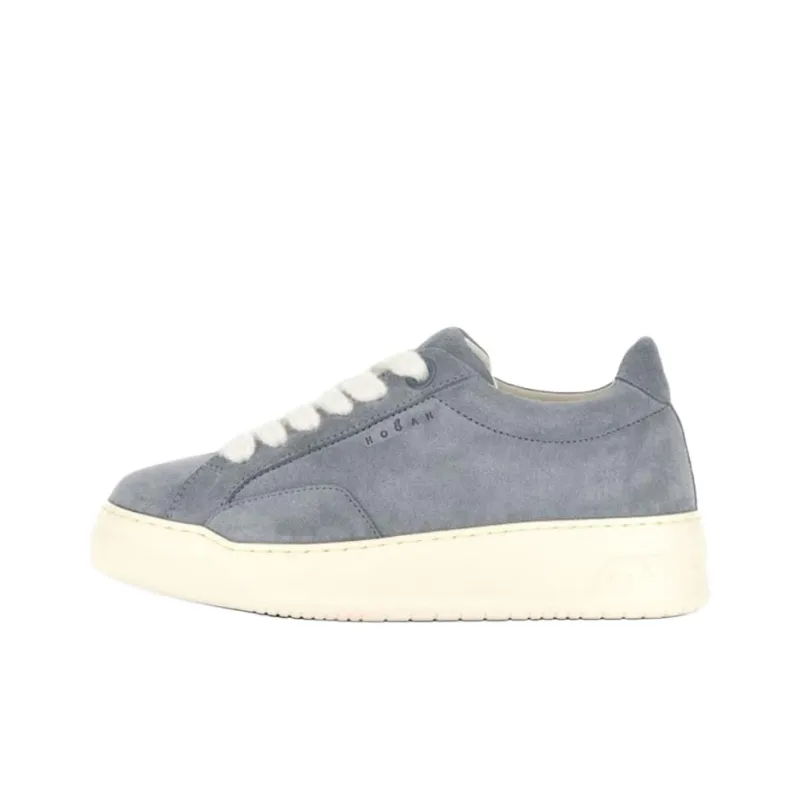 HOGAN Chamallow Low Top Skateboard Shoes 4.8cm Women's Gray-0