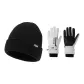 Black Hats & Caps+White Gloves