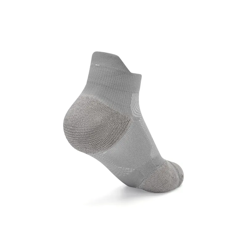 XTEP Ankle Socks Women's 2 Pack Gray/Russet Red-6