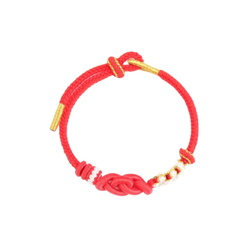 EADDA JEWELRY Ice Silk Cotton Cord Bracelets Unisex-5
