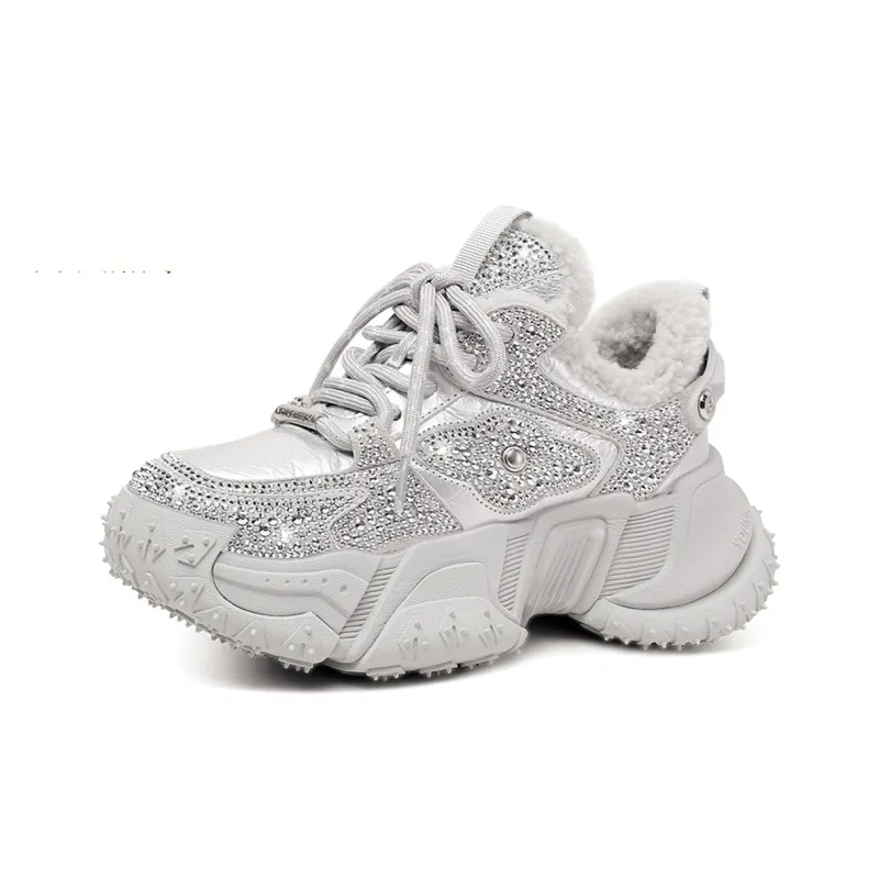 Hoov Chunky Sneakers Women's Low-Top-5