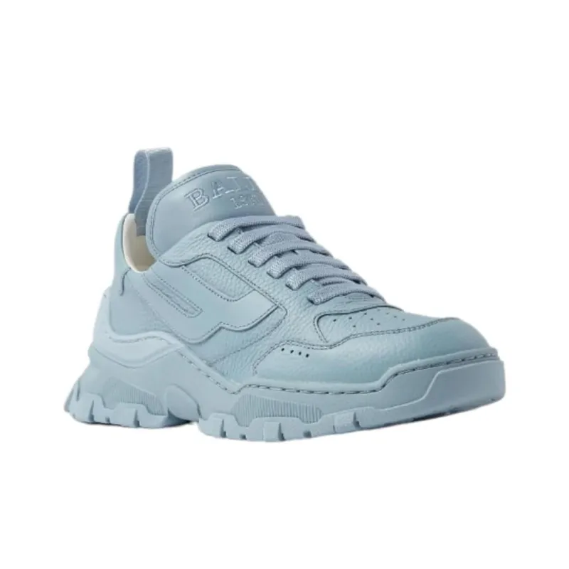 BALLY Holden Mid-Top Casual Shoes Men's Light Blue-2