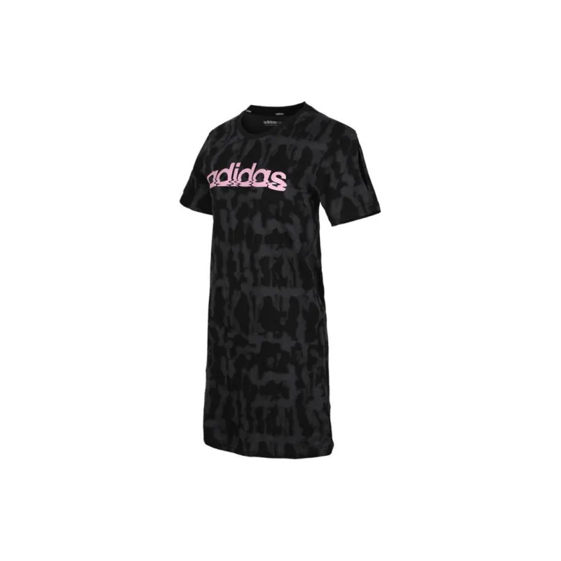 Adidas Neo Short Sleeved Dress Women's Black-2