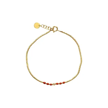 ANNI LU Gemstone Bracelets Women's Gold